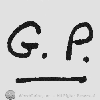 Initials GP underlined