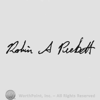 Signature Robin A Pickett