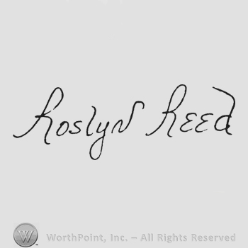 Handwriting Roslyn Reed