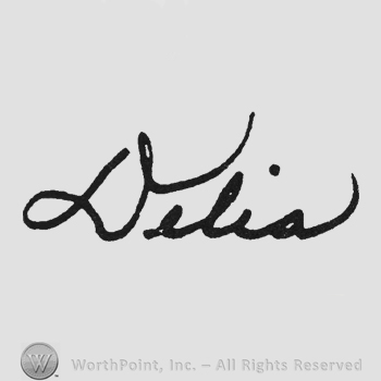 Handwriting Delia