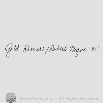 Handwriting Gold Rimer/Robert Negue 91