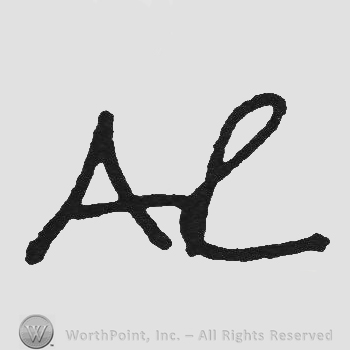 Handwriting initials AR