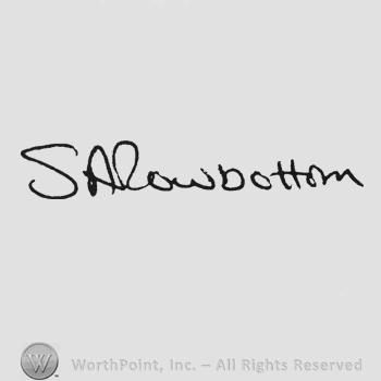 Handwriting signature SARowbottom