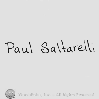 Handwriting Paul Saltarelli