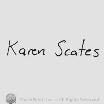 Handwriting Karen Scates