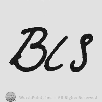 Handwriting initials BLS
