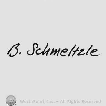 Handwriting B. Schmeltzle