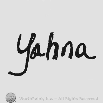 Handwriting Yahna