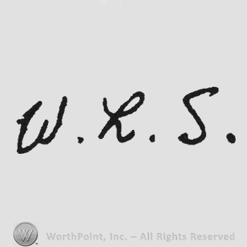 Handwriting initials WLS