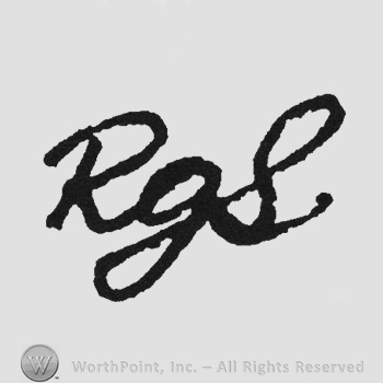 Handwriting initials RGS