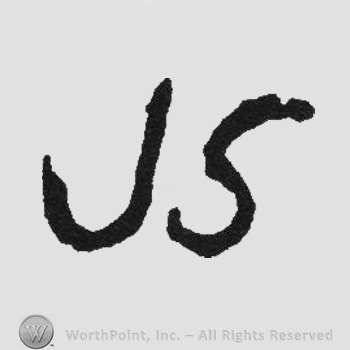 Bold initials JS