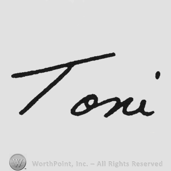 Handwriting Toni