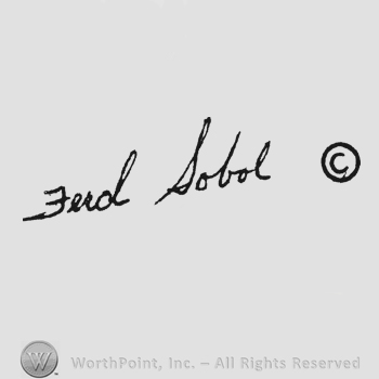Handwriting Ferd Sobol copyright