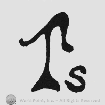 Bold stylish initials TS
