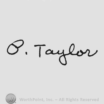 Handwriting P Taylor