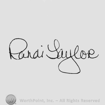 Handwriting Randy Taylor