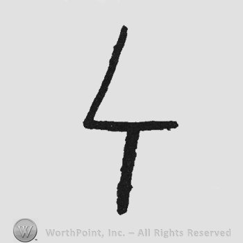 Monogram of letters LT