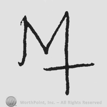 Monogram of letters MT