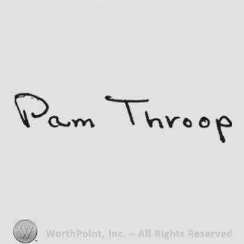 Handwriting Pam Throop
