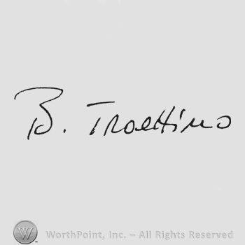 Handwriting B. Treattino