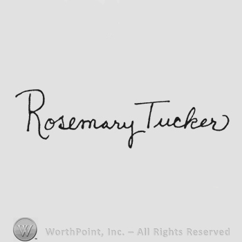 Handwriting Rosemary Tucker