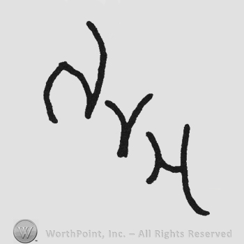 Stylish initials from top to bottom NVH