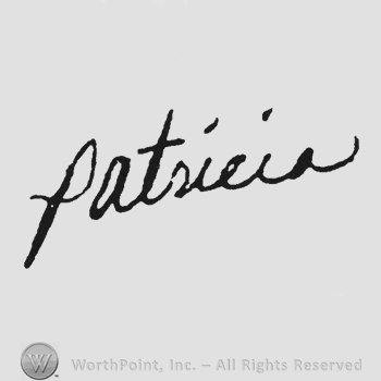 Handwriting Patricia