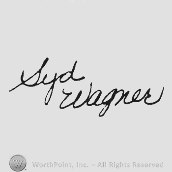 Handwriting Syd up Wagner under
