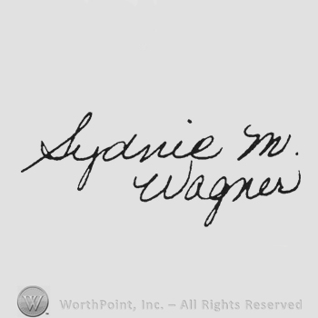 Handwriting Sydnie M up Wagner under