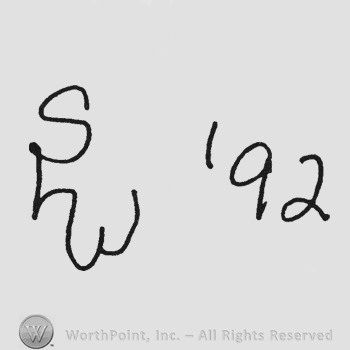 Monogram of letters SHW '92