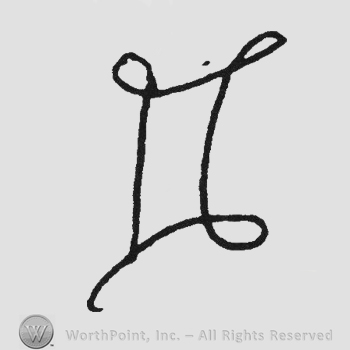 A square with loops at each corner