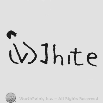 Handwriting White