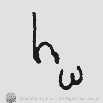 Handwriting initials HW