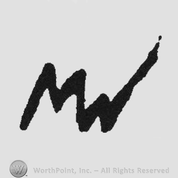 Bold initials MW