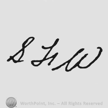 Handwriting initials SWF