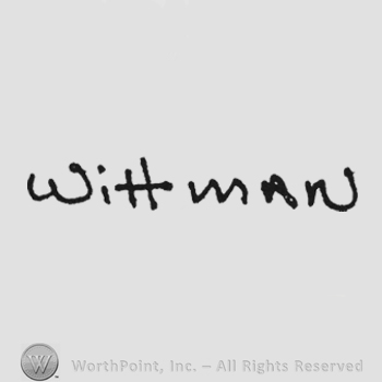Bold handwriting Wittman