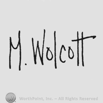 Handwriting M Wolcott