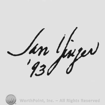 Handwriting Jan Yinger '93