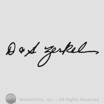 Handwriting D + S Zerkel