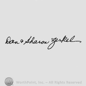 Handwriting Dan + Sharon Zerkel
