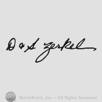 Handwriting D + S Zerkel