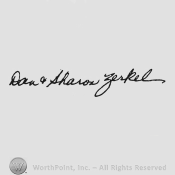 Handwriting Dan + Sharon Zerkel