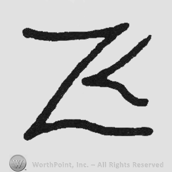 Handwriting initials ZL