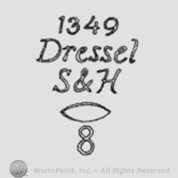 Writing italic letters 1349 Dressel, S&H, 8