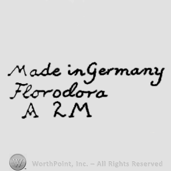 Writings on 3 rows: Made in Germany, Floradora, A 2 M