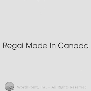 Writing Regal Made in Canada