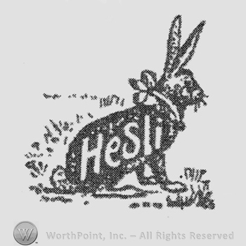 Hesli written on a rabbit