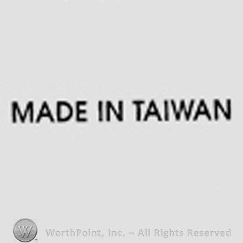 Mark used: Made in Taiwan
