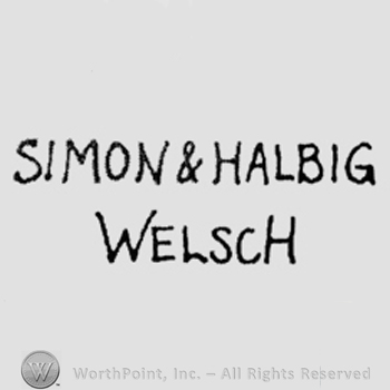 Simon & Halbig written above, Welsch written below