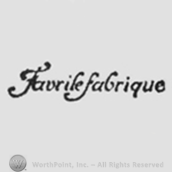 Italic writing: "Favrilefabrique"